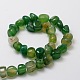 Dyed Natural Agate Chip Beads Strands G-E329-16C-2