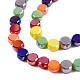 Chapelets de perles en verre électroplaqué EGLA-N002-40A-04-3