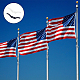 4本2色ナイロン旗竿クリートフック  ヨットマストストラップフック  ミックスカラー  2個/カラー AJEW-PH0001-91-3