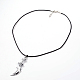 Alloy Pendant Necklaces for Women X-NJEW-L401-32P-2