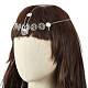 Cadena de la cabeza de la borla de las mujeres bohemias X-OHAR-WH0005-05AS-4