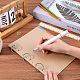Feuilles de séparation d'index pour carnet de notes à reliure papier&nbsp;AJEW-WH20011-03C-3