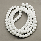 Fili di perle di vetro di gomma DGLA-R023-14mm-11-2