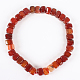 Natural Red Agate Bead Strands G-E244-03-2
