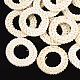 Handmade Reed Cane/Rattan Woven Linking Rings WOVE-T005-06B-1