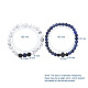 Stretch Bracelet Sets BJEW-JB05027-6