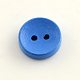 Botones de madera teñidos de 2-agujero BUTT-R031-035-2