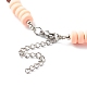 Polymer Clay Beaded Necklaces NJEW-JN03585-02-6