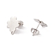 201 Stainless Steel Stud Earring Findings EJEW-A071-05P-2