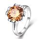 Laiton magnifique anneaux zircone cubique fleur de doigts pour les femmes RJEW-BB04155-C-7P-1