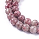 Chapelets de perles maifanite/maifan naturel pierre  G-L500-03C-6mm-2