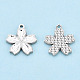 925 Sterling Silver Charms STER-T006-15S-2
