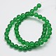 Natural & Dyed Malaysia Jade Bead Strands G-A146-4mm-A-2