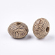 Natural Coconut Wood Beads X-WOOD-S053-50-2