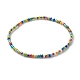 Bracelets de cheville en perles de rocaille en verre AJEW-AN00469-6