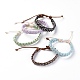 Bracelets coréens tressés en corde de polyester ciré BJEW-JB04180-1