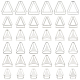 Hebilla triangular de hierro de 60 estilos chgcraft 6 Uds. FIND-CA0004-46-1