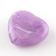 Perline acrilici imitazione pietra preziosa del cuore OACR-R018-15-2
