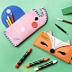 76 шт. 19 этикетки из микрофибры и кожи DIY-BT0001-20-6