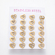 304 Stainless Steel Stud Earrings EJEW-L227-039G-1