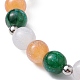Ensemble de bracelets extensibles en perles imitation œil de chat BJEW-JB09567-5
