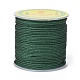 Cordón trenzado de poliéster para la fabricación de joyas OCOR-F011-C05-1