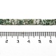 Natürliche grüne Fleck Jaspis Perlen Stränge G-Z045-A02-01-5
