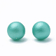 Perle en plastique ABS d'imitation perle opaque SACR-S849-6mm-13-2