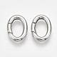 304 Stainless Steel Spring Gate Rings STAS-S079-88A-1