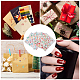 SUPERFINDINGS 7 Sheets PET Christmas Theme Resin Fillers Cute Christmas Tree Nail Art Decals Mixed Patterns Fluorescent Stickers Self Adhesive DIY Stickers for Nails Notebooks Gift Boxes DIY-FH0005-74-6