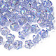 Boutons acryliques transparents 1 trou MACR-S373-129-C09-1