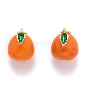 Латунь эмаль подвески KK-O140-05G