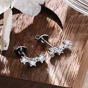 Серьги-гвоздики из циркония EJEW-D288-20P