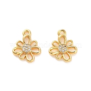 Латунные микро проложить кубического циркония подвески KK-D300-09G