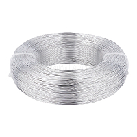 Wholesale BENECREAT 22 Gauge 850FT Aluminum Wire Anodized Jewelry Craft Making  Beading Floral Colored Aluminum Craft Wire - Silver 