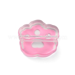 Transparentem Acryl europäischen Perlen&nbsp;OACR-CJC0006-03I