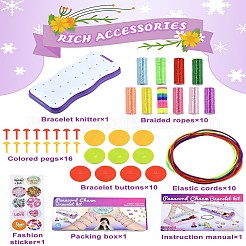 DIY Armband machen Kits&nbsp;DIY-YWC0005-06