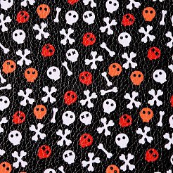Tela de cuero de imitación con tema de halloween&nbsp;DIY-D025-A10