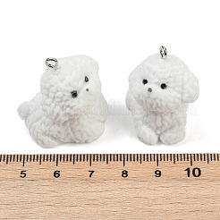 Pendentifs en résine floquée&nbsp;FIND-A052-06J