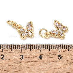 Shegrace Messing-Anhänger mit Pavé-Fassung aus klaren Zirkonia&nbsp;XGRQ3Q824-628G-C