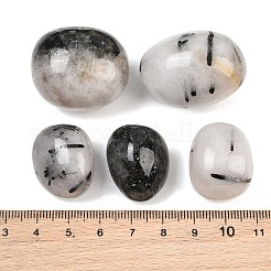 Perles de quartz tourmalinées naturelles&nbsp;GG-CBAD0F6-B22-01