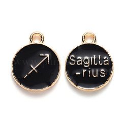 Pendentifs d'émail en alliage&nbsp;ENAM-SZ0001-27C-F