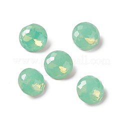 Cabochon con strass in vetro opale placcato k9&nbsp;RGLA-J036-A-NC