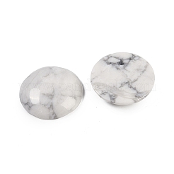 Natur Howlite Cabochons&nbsp;G-H1596-FR-25mm-28