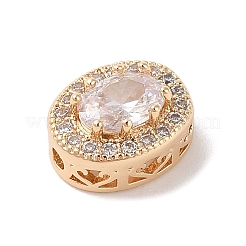 Perline zirconi micro pave  in ottone&nbsp;KK-B100-073G