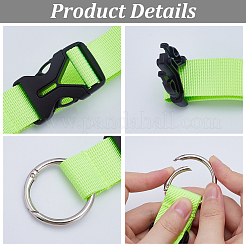 Verstellbare Nylon-Gepäckgurte zum Hinzufügen einer Tasche&nbsp;FIND-WH0111-440B