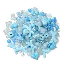 180 Stück transparente und undurchsichtige Acrylperlen&nbsp;TACR-CJ0001-67