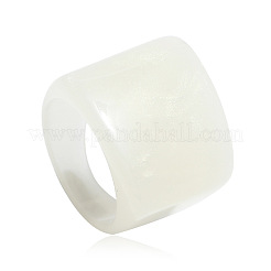 Anillos de acrílico rectangulares para mujer&nbsp;WGE6404-01