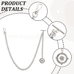 3 pendentif décoratif en aluminium&nbsp;HJEW-SC00209-02