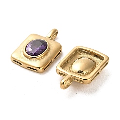 Echte 14 Karat vergoldete Anhänger aus 304er Edelstahl&nbsp;STAS-L022-056G-01